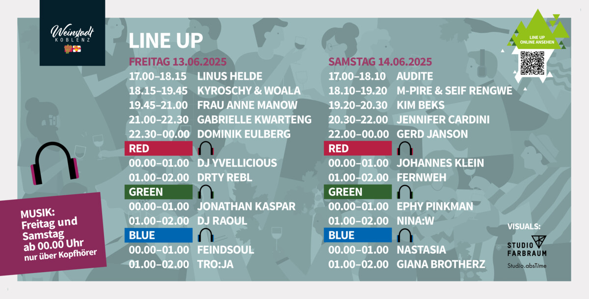 Timetable Electronic Wine 2025 © ©