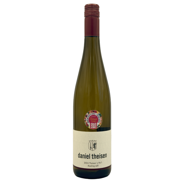 2024er Theisen's Nr. 1 Riesling (süß) © Koblenz-Touristik GmbH 2024er Theisen's Nr. 1 Riesling © Koblenz-Touristik GmbH